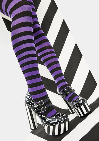 Winged Thing Platform Heels