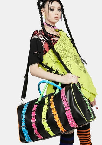 Trippy Crash & Burn Buckle Weekender