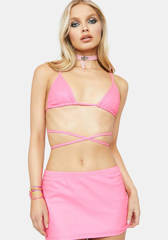 Sweet Freak Of Nature Reflective Skirt