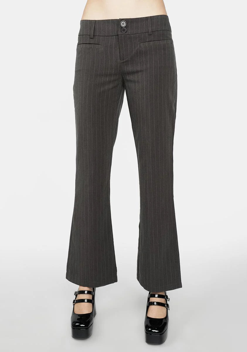 Trade Off Pinstripe Pants