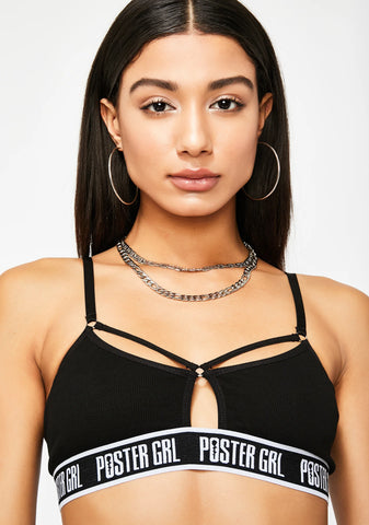 Night Boss Mode Strappy Bra