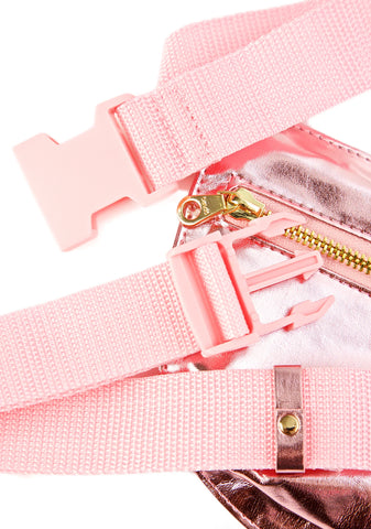 Andie Metallic Fanny Pack
