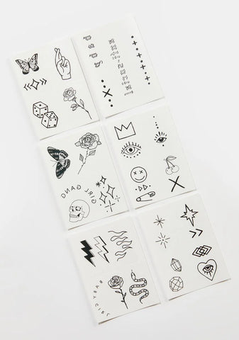 Bad Babe Temporary Tattoo Pack