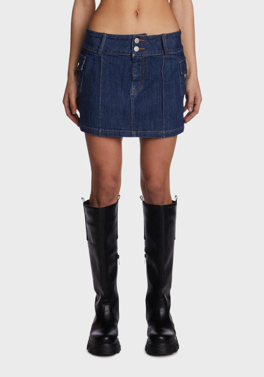 Playing Hooky Mini Skirt