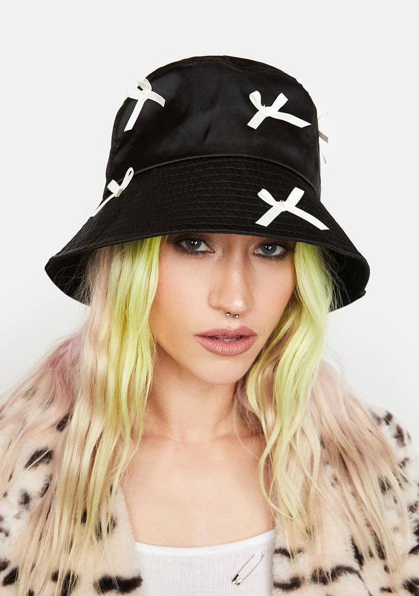 Noir Live And Breathe Bucket Hat