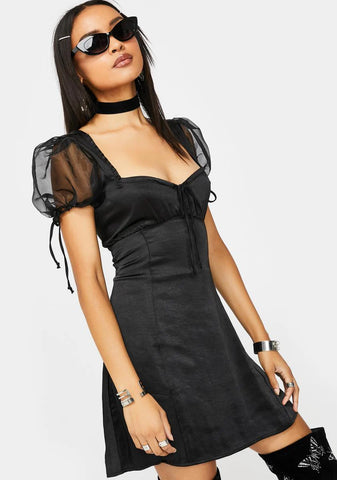 Guenelle Satin Dress