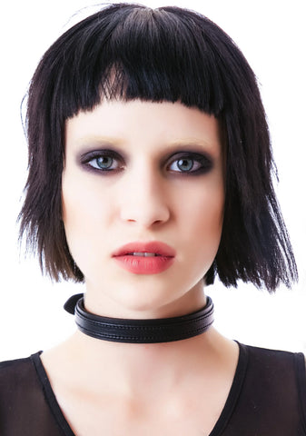 Strap Tease Leather Choker