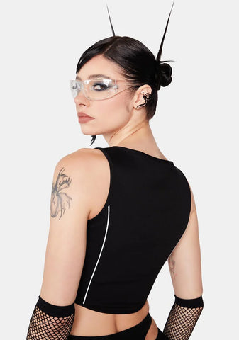 Ride The Current Reflective Corset Top