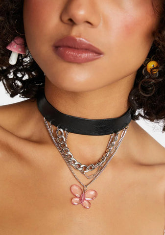 Butterfly Moves Necklace