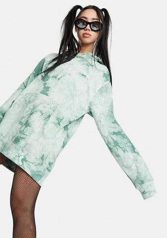 Green Tea Everyday Tie Dye Hoodie