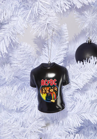 AC/DC T-Shirt Ornament