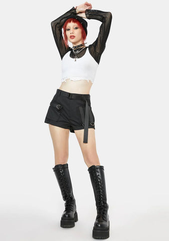 Bad Culture Series High Waist Shorts