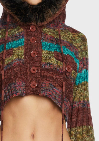 A Creature's Comforts Hooded Cardigan