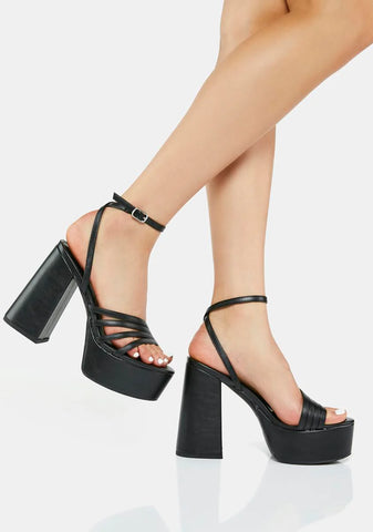 Shadow For You Always Platform Heels