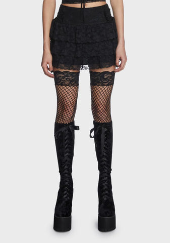 Unabashed Anger Mini Skirt