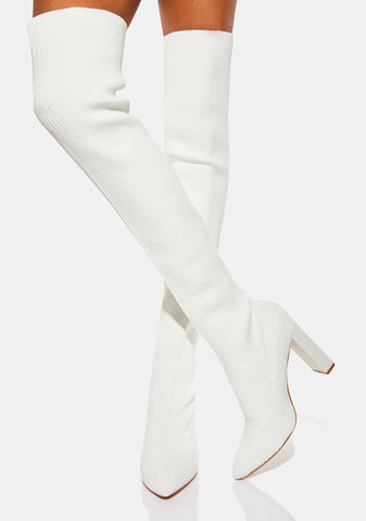 Super Crush Knee High Boots