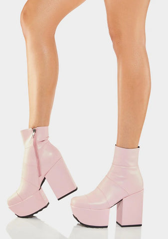 On Wednesdays Platform Boots