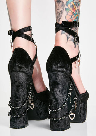 Unholy Revelation Platform Heels