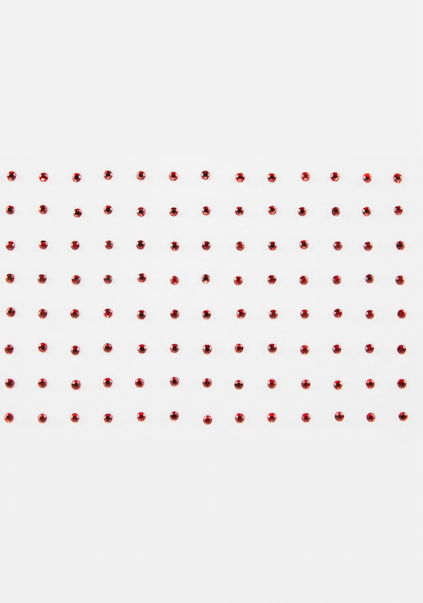 Cherry Candy Button Eye Gems