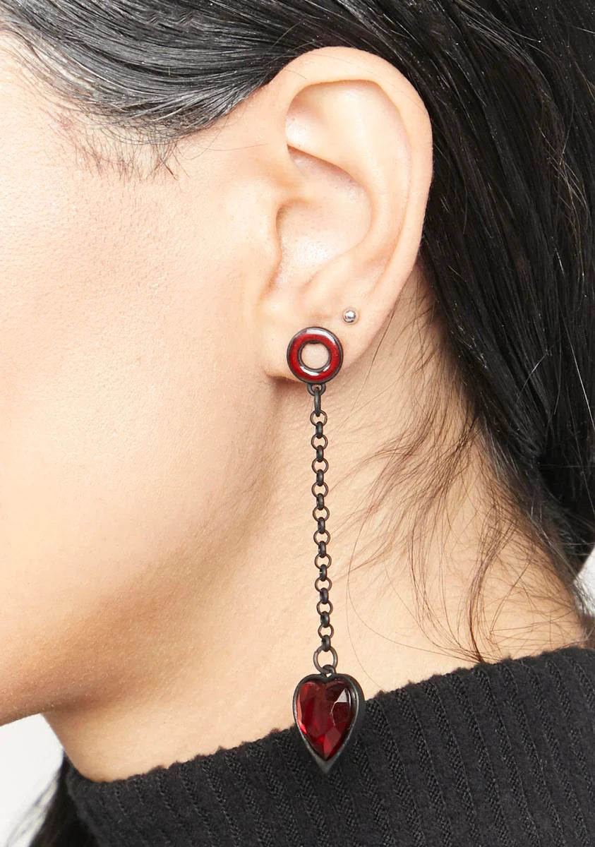 Bloodlust And Passion Drop Earrings