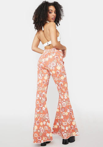 Feeling Groovy Bell Bottom Pants