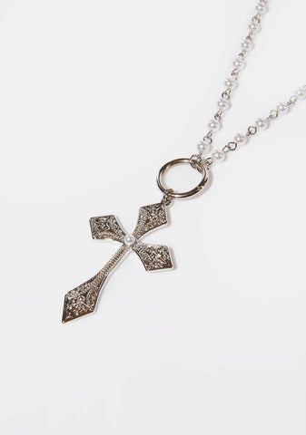 Divine Devotion Cross Necklace