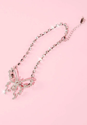 Semi Formal Rhinestone Choker