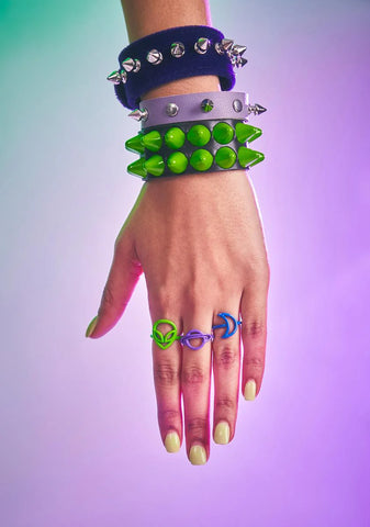 Strange Encounters Colorful Ring Set