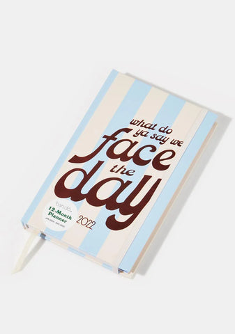 Face Of The Day 12 Month Classic Planner