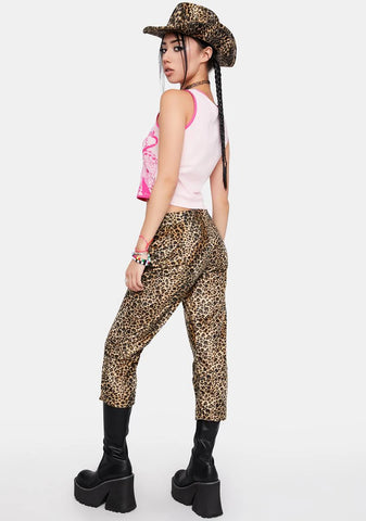 Jungle Palace Capri Pants