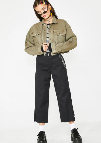 Kush My Prerogative Cropped Jacket