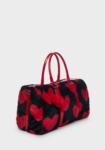 Lover's Getaway Fuzzy Weekender