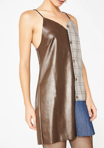 Mixed Reaction Mini Dress