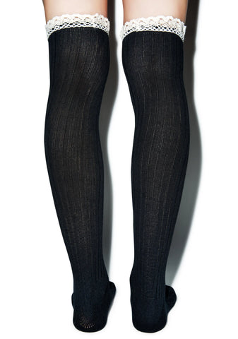 All About That Lace Knee High Socks