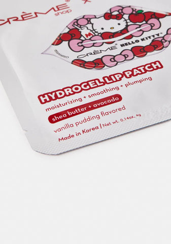 Hello Kitty Vanilla Pudding Hydrogel Lip Patch