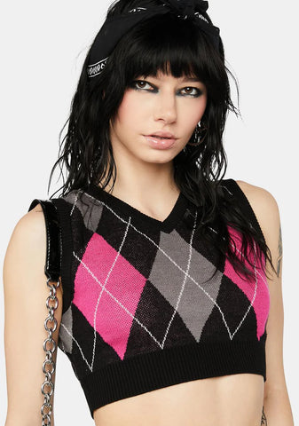 Backyard Betty Sweater Vest