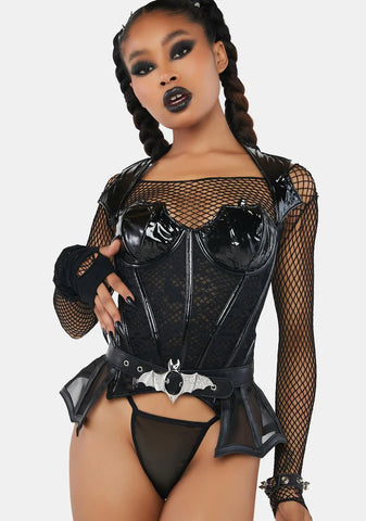 Wicked Fright Peplum Belt