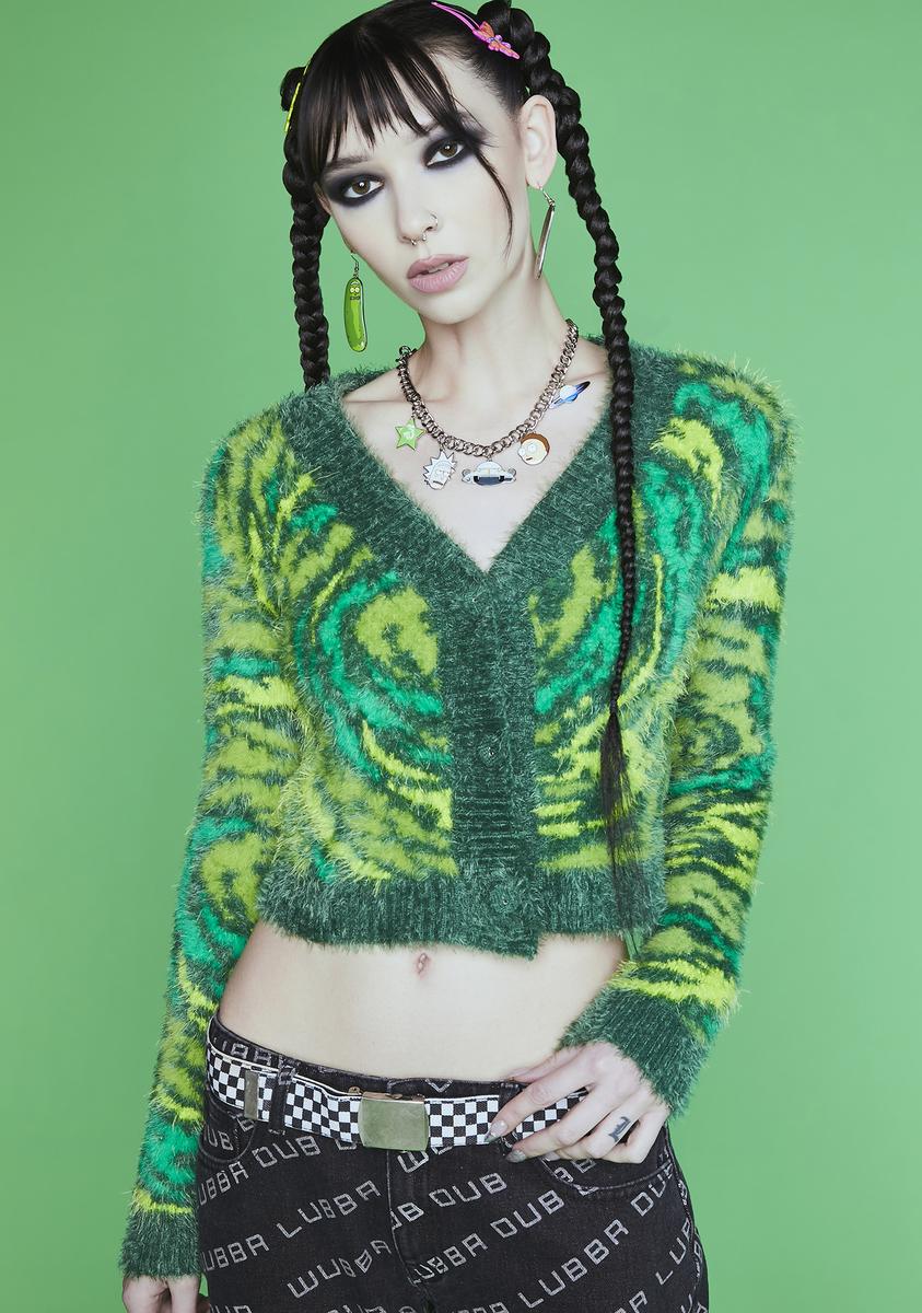 Warped Universe Fuzzy Sweater