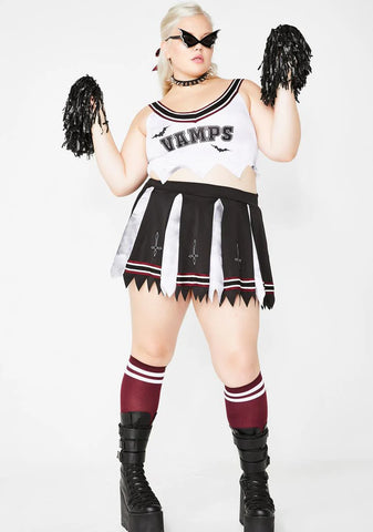 Varsity Vamp Cheerleader Costume Set