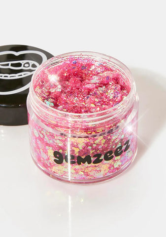 Electric Pink Face and Body Glitter