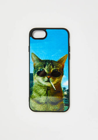 Smokey Cat iPhone Case