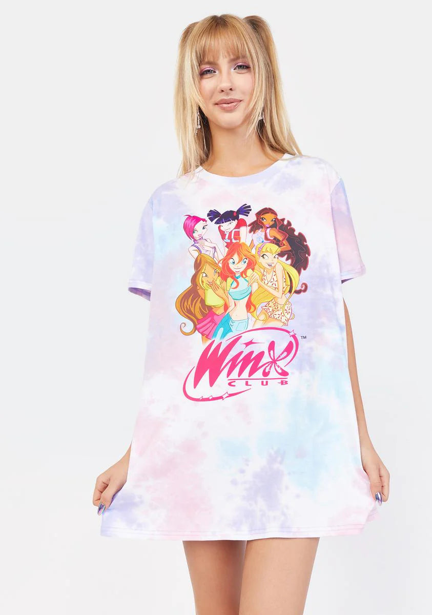 Feels Like Magic Tie Dye Graphic Tee