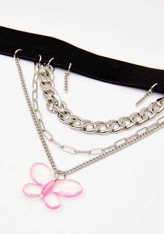 Butterfly Moves Necklace