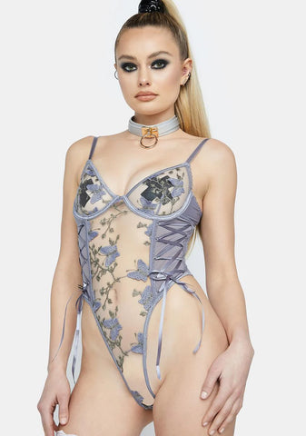 Butterfly Bliss Sheer Teddy