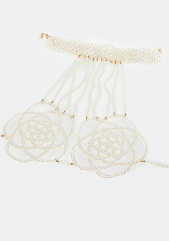 Moon Phase Body Chain Bra