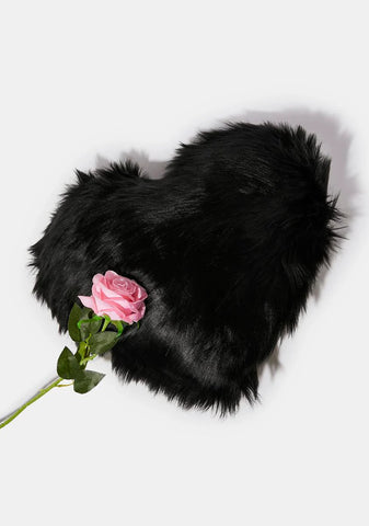 Lovey Dovey Heart Pillow