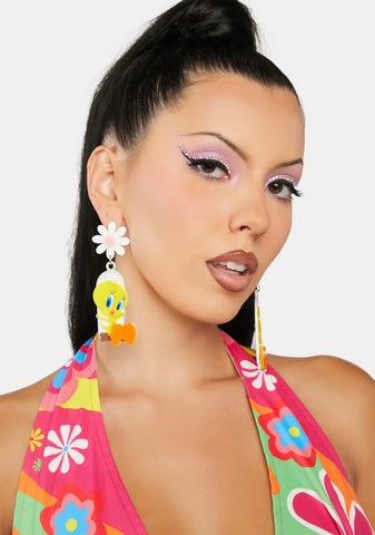 Tweety Swing Earrings