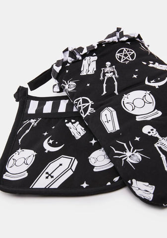 Cookin' Up A Storm Potholder And Oven Mitt Set
