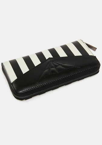 Another Lost Soul Striped Wallet