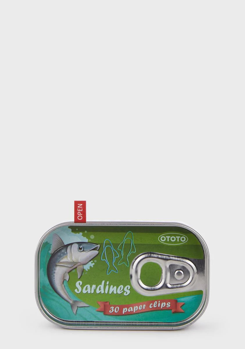 Sardine Paper Clips